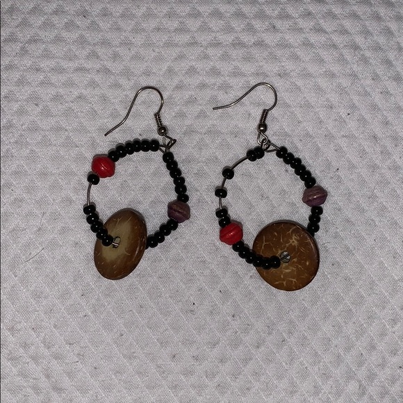 Handmade African earrings - Picture 1 of 1